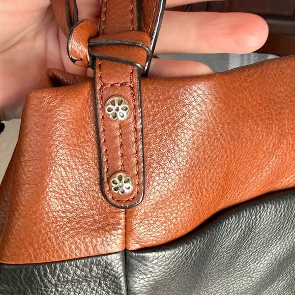 Brighton Black and Brown Leather purse - Picture 12 of 16